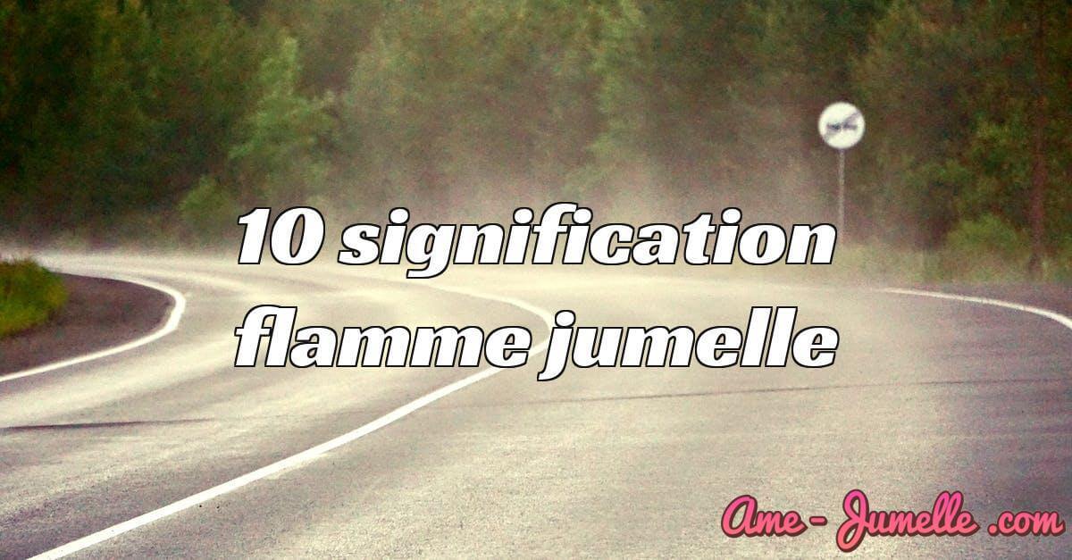 10 signification flamme jumelle