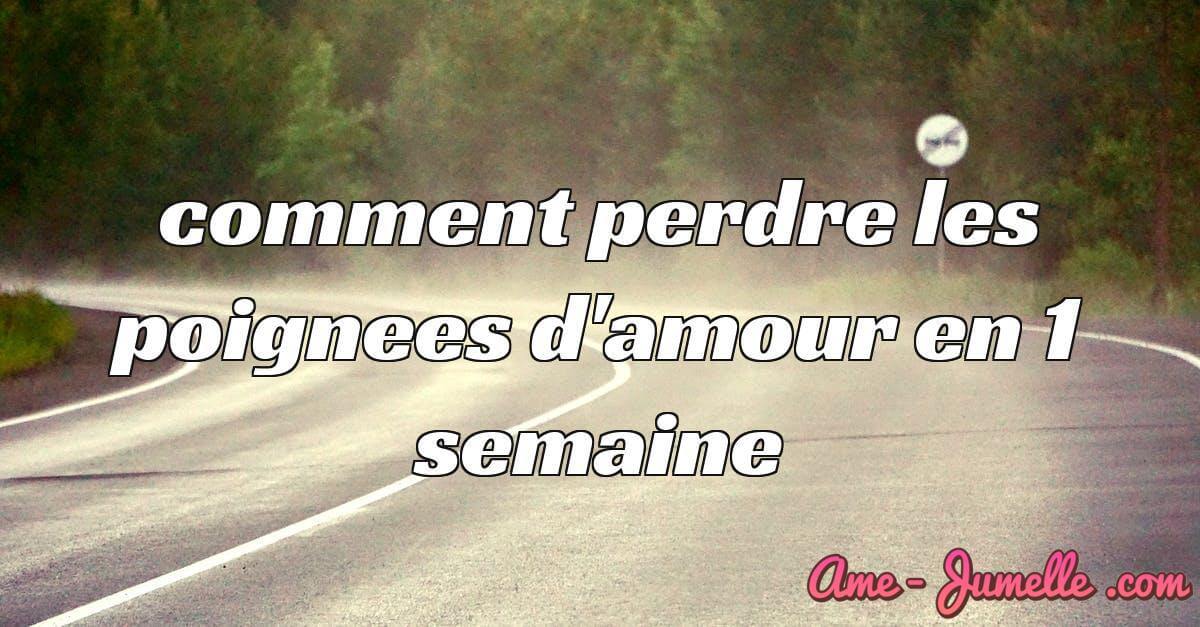 comment perdre les poignees damour en 1 semaine