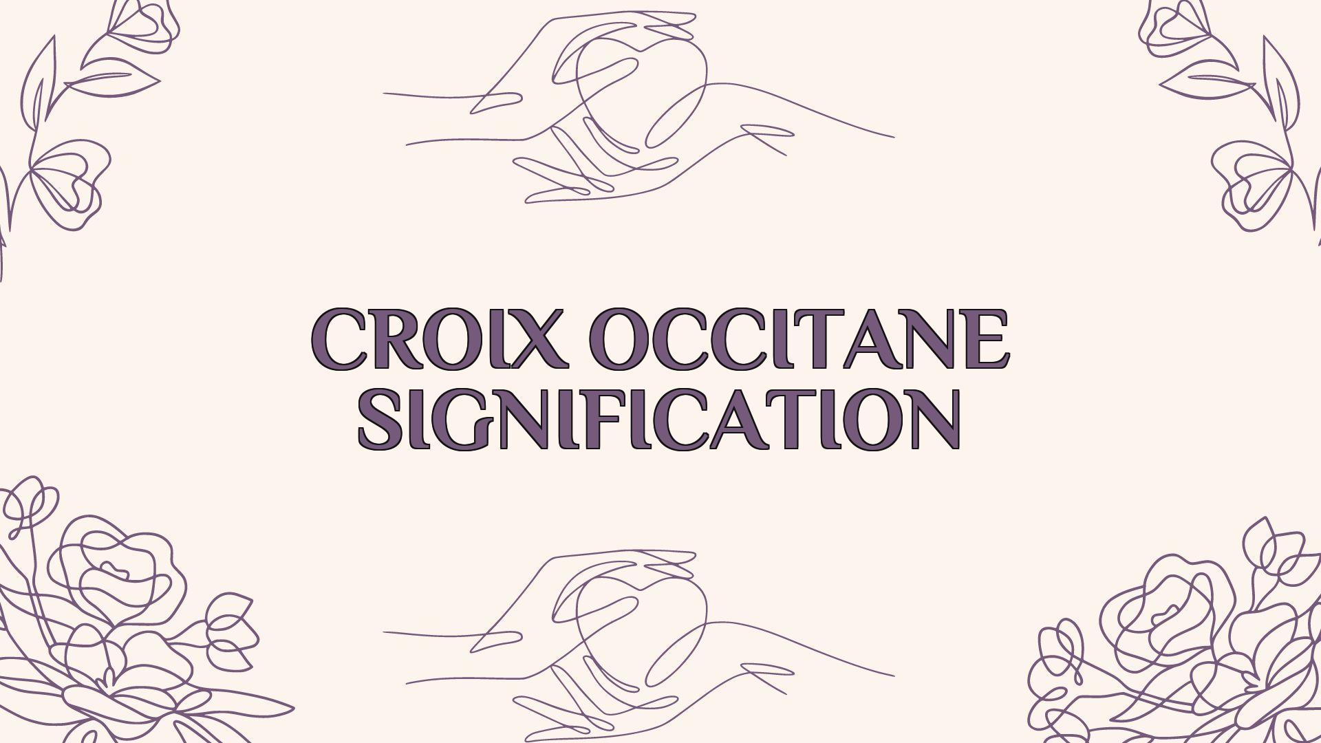 croix occitane signification